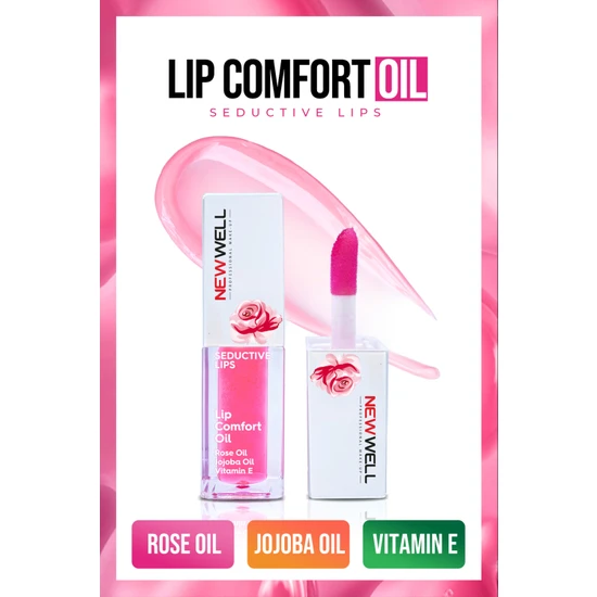 New Well Lip Comfort Oil Dudak Bakım Yağı 5 ml