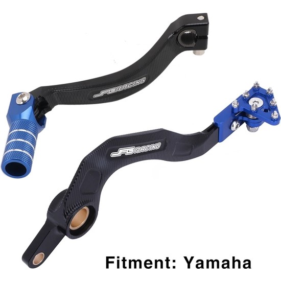 Repose-pieds Passager Pour Moto Cross YZ WR 65 85 125 250 450 - Pédales Antidérapantes - Couleurs Noir, Rouge, Bleu - 6