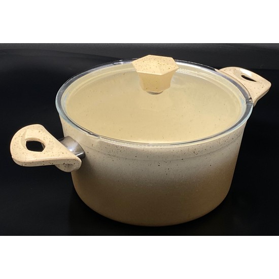 att-morelli-20-cm-granit-tencere-krem-gold-fiyat