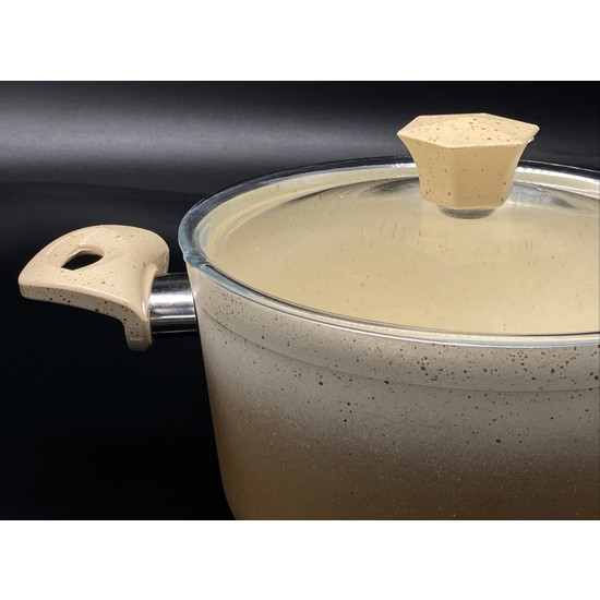 att-morelli-20-cm-granit-tencere-krem-gold-fiyat