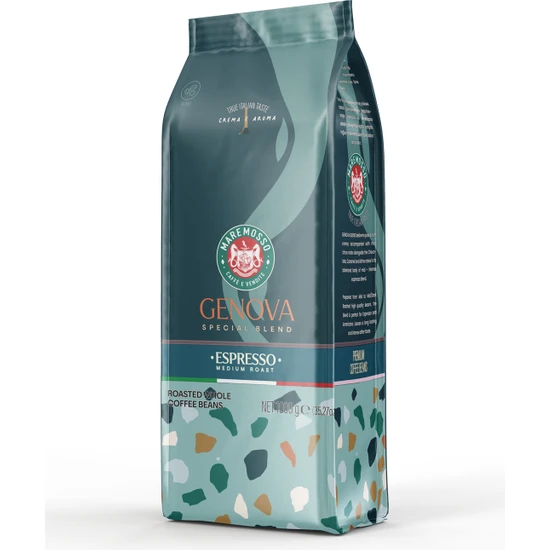 Espresso Genova Blend (ÇEKİRDEK VEYA ÖĞÜTÜLMÜŞ) Kahve 1 Kg.