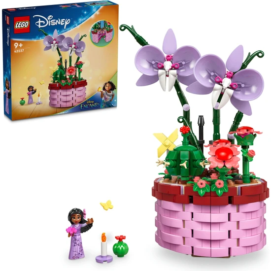 LEGO® ǀ Disney Enkanto Isabela’nın Saksısı 43237 - 9 Yaş ve Üzeri Çocuklar için Yaratıcı Oyuncak Yapım Seti (641 Parça)