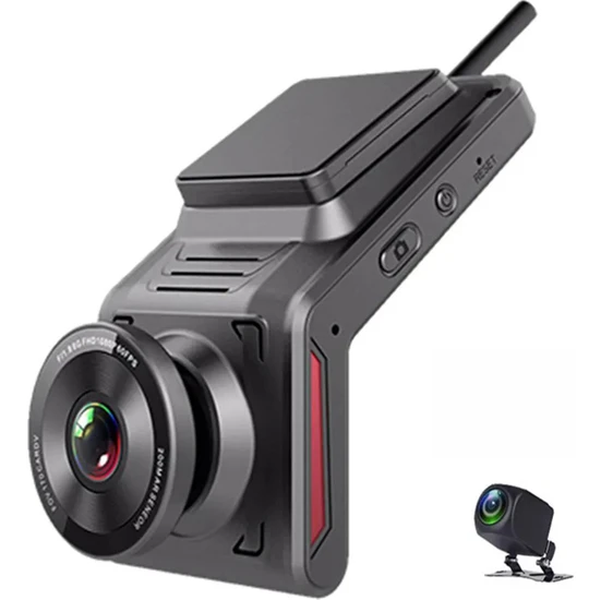 ercTEC K1.d Uzaktan Canlı İzlemeli Sim Kartlı Gece Görüşlü FHD 1080p 4G Gps Takipli Araç Güvenlik Kamerası