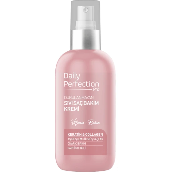 Daily Perfection Onarıcı Bakım Keratin&collagen Içerikli Sıvı Saç Bakım Kremi 200 ml