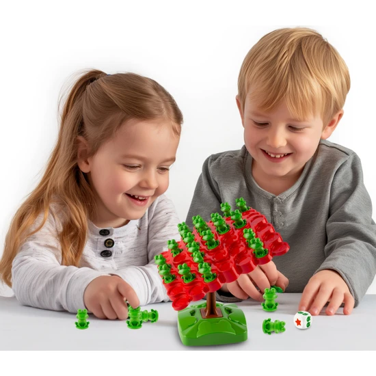 Kurbağa Denge Ebeveyn Çocuk Etkileşimi Oyunu Eğitici Oyuncak Kutu Oyunu