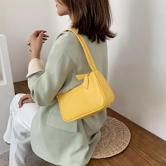 Qiuming Shop Kırmızı Stil Retro Kadın Çantaları Rendy Fiyatı