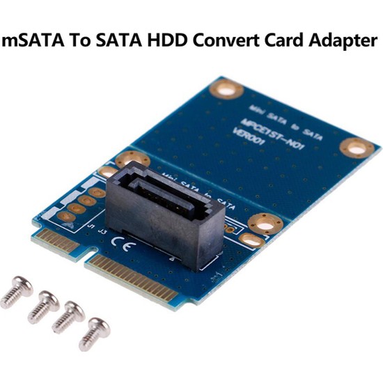 ADATTATORE MSATA A NGFF MSATA Conversione Scheda SSD Convertitore Maschio Per Unità Di Memoria A - Foto 3