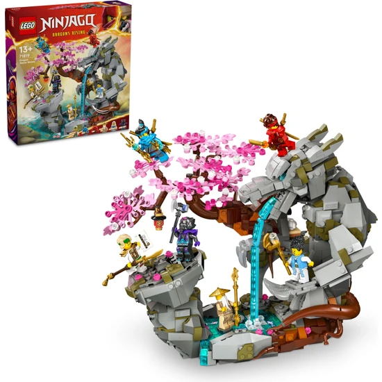 LEGO® Nınjago® Ejderha Taşı Tapınağı 71819 - 13 Yaş ve Üzeri Gençler Için 6 Minifigür Içeren Yaratıcı Oyuncak Yapım Seti (1212 Parça)