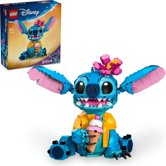 LEGO® # Disney Stiç 43249 - 9 Yaş ve Üzeri Çocuklar Için Dondurma Külahlı Inşa Edilebilen Yaratıcı Oyuncak Yapım Seti (730 Parça)