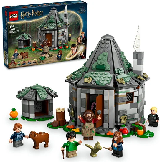 LEGO® Harry Potter# Hagrid#in Kulübesi: Beklenmedik Bir Ziyaret 76428 - 8 Yaş ve Üzeri Harry Potter Hayranları Için 5 Minifigür Içeren Koleksiyonluk Yaratıcı Oyuncak Yapım Seti (896 Parça)