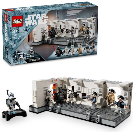 LEGO® Star Wars# Tantive Iv##e Biniş 75387 - 8 Yaş ve Üzeri Star Wars Sevenler Için Inşa Edilebilen Yaratıcı Oyuncak Yapım Seti (502 Parça)