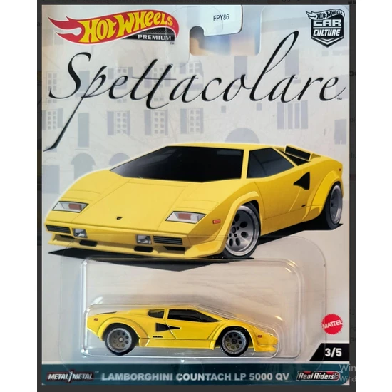 Hot Wheels Lamborghını Countach Lp 5000 Qv