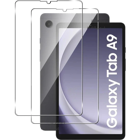 TNS TeknoPlus Samsung Galaxy Tab A9 8.7 Inç Ekran Koruyucu Şeffaf Cam Nano Esnek Kırılmaz Ekran Camı (SM-X110)