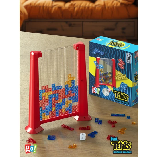 Go Toys Real Tetris Ekransız Aktivite Oyuncağı Eğitici Oyuncak Kutu Oyunu