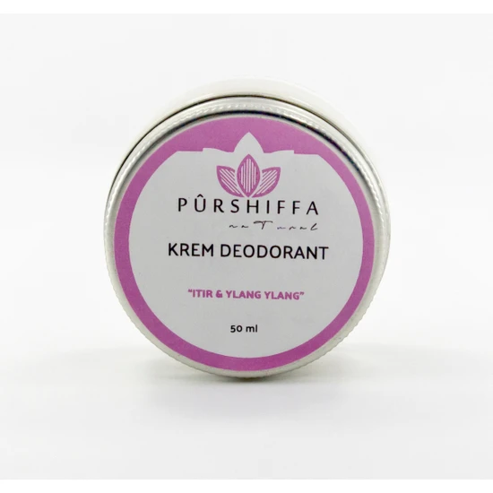 Pürshiffa Krem Deodorant (Itır & Ylang Ylang) 50 ml