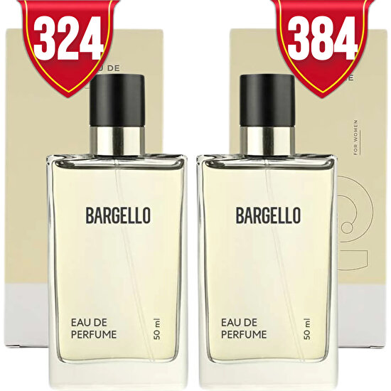 Bargello 324 Kadın Parfüm Oriental + 384 Kadın Parfüm Floral 50 ml Edp