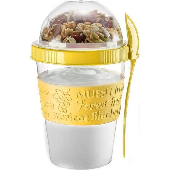 Calke Kaşıklı Atıştırmalık Yemek Yoğurt Müsli Granola Diyet Fiyatı