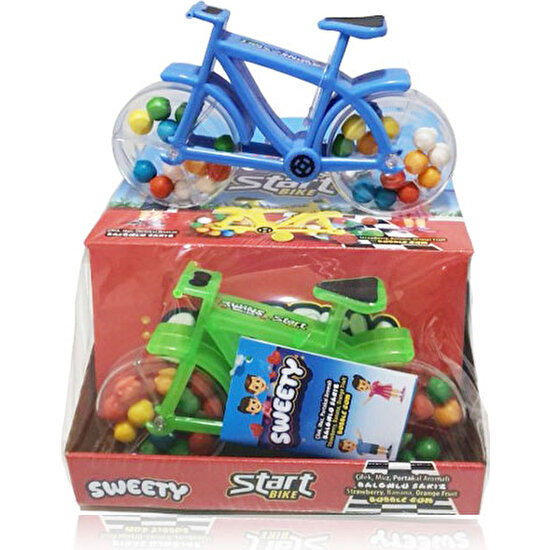 Şekeyci Sweety Start Bike Balonlu Sakız 45GR 6'lı