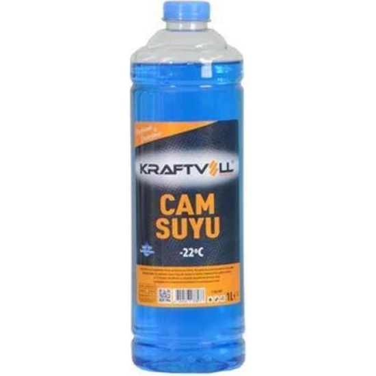 Kraftvoll Cam Suyu 1lt.-Mavı -22 - Kraftvoll 17061001