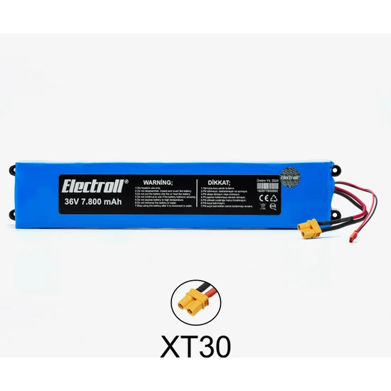 Electroll Onvo Ov-007 Batarya (ORJİNAL KAPASİTE) 36v 7800mah Pil Elektrikli Scooter Bataryası