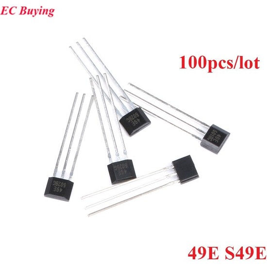Lot De 40 Capteurs Linéaires Effet Hall 49E OH49E SS49E S49E - TO-92 Pour Moteur Vélo Électrique