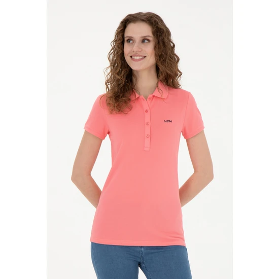 U.S. Polo Assn. Kadın Tişört Basic 50285846-VR105
