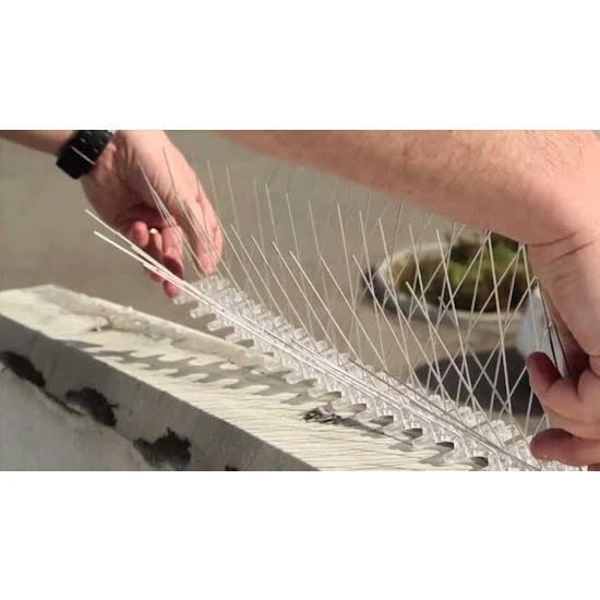 Hias Plastik Kuşkonmaz Tel Kuşsavar 50CM Şeffaf