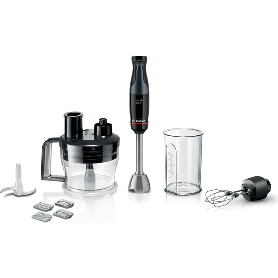 Bosch Serie 4 El Blenderı ErgoMaster 1000 W Siyah, Antrasit MSM4B674