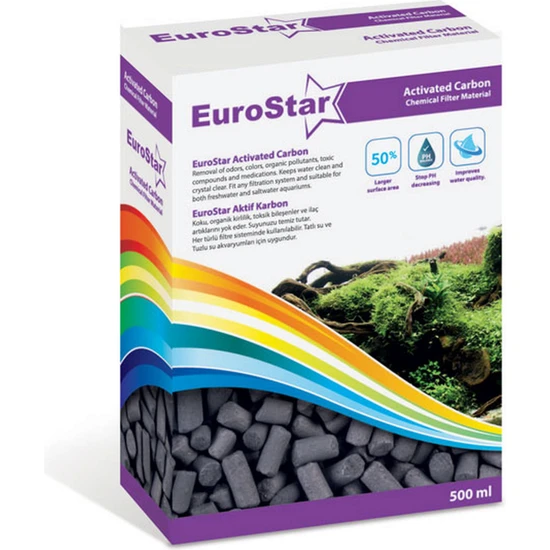 Eurostar Active Carbon 500 ml 326107