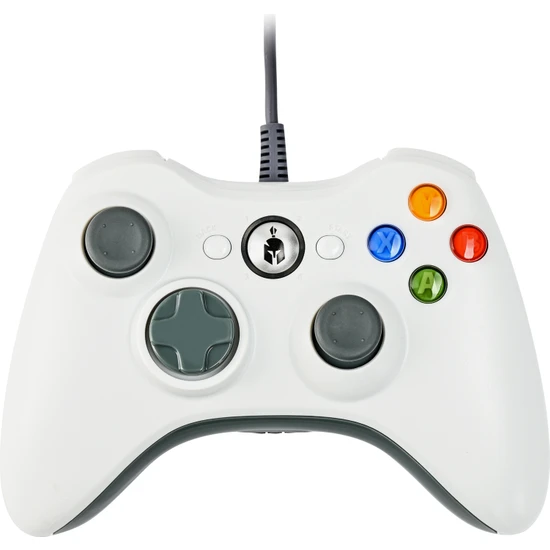 Kontorland X3H Xbox 360 / Pc Oyun Kolu Kablolu Gamepad ( Beyaz )