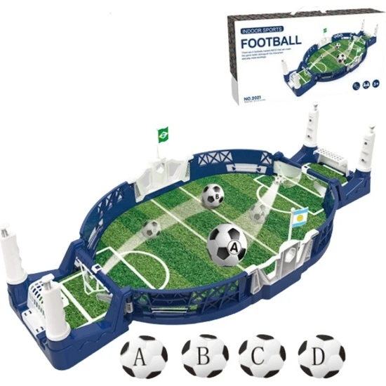 Starr Çocuk Masa Futbol Oyunu Büyük Rahat Çift Interaktif Futbol Sahası Seti (Yurt Dışından)
