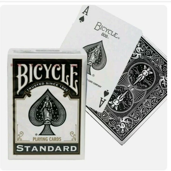 Bicycle Standard  Black Oyun Kartı