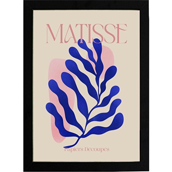 Kaynock Matisse 3 21 x 30CM - Siyah Çerçeveli