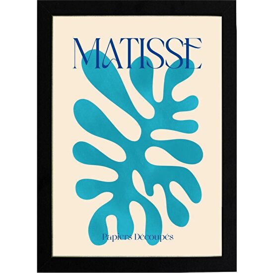 Kaynock Matisse 5 21 x 30CM - Beyaz Çerçeveli