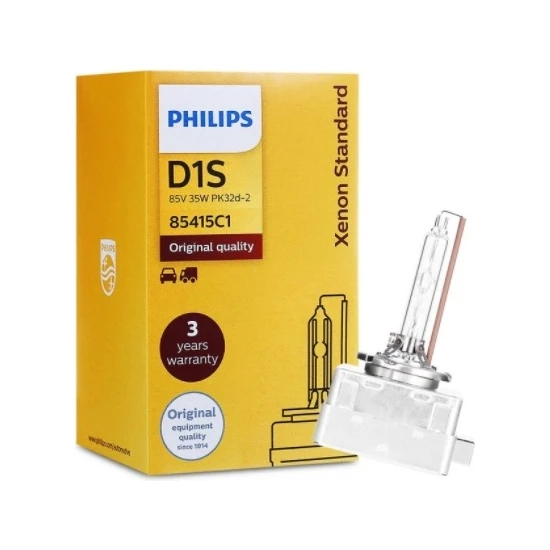 Philips D1S Zenon Ampül 6000K PHILIPSD1S-PHİLİPS