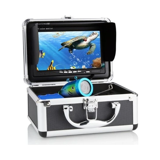 Autocare Pro Supply Yüksek Çözünürlüklü Renkli Balık Bulucu, 7 Inç Sualtı Balıkçılık Kamera Seti (Yurt Dışından)