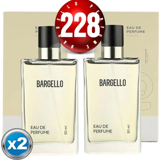 Bargello 228x2(2adet) Kadın Parfüm Oriental 50 Ml Edp