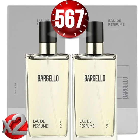 Bargello 567x2(2adet) Erkek Parfüm Fresh Edp 50 Ml Edp