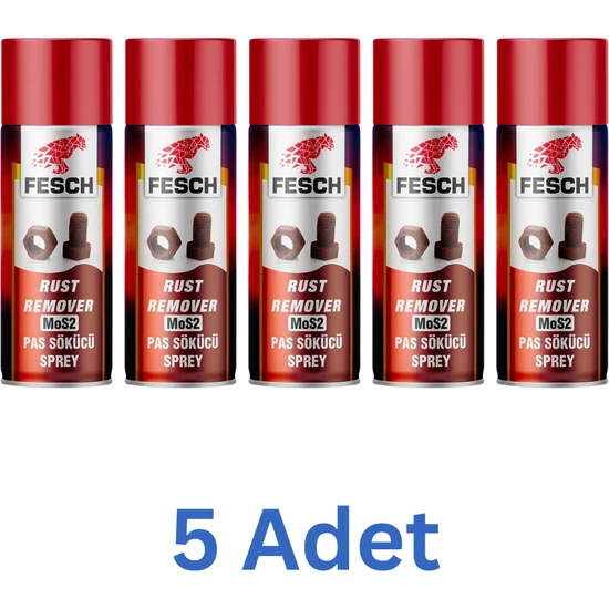 Fesch Pas Sökücü Sprey 400 ml - 5 Adet