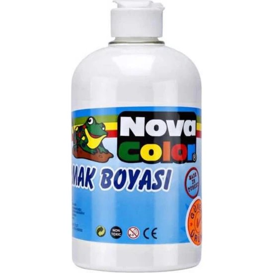 Toptan Bulurum Nova Color Parmak Boyası 500 Gr. Beyaz