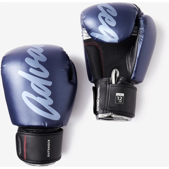 Decathlon Muay Thai Kick Boks Eldiveni - Mavi