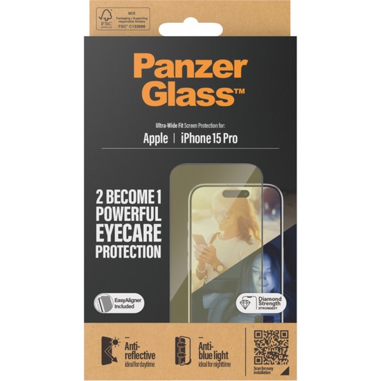 PanzerGlass IPhone 15 Plus Screen Protector | Ireland