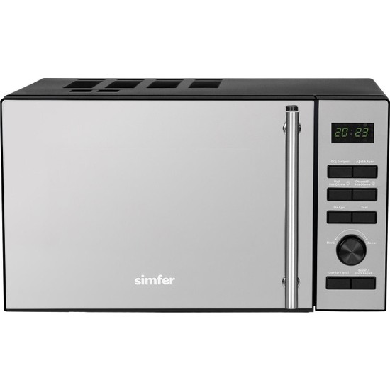 Simfer Sk 4607 23 Lt Kapasiteli Flotal Cam Mikrodalga Fırın 900 W Güçlü Dijital Kontrol Özellikleriyle