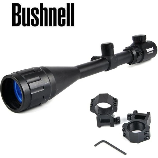 Bushnell 6-24X50AOEG Işıklı Paralax'lı Tüfek Dürbünü