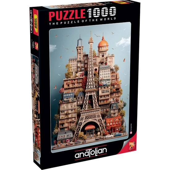 Anatolian 1000 Parçalık Puzzle / Eyfel - Kod 1168