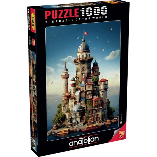 Anatolian 1000 Parçalık Puzzle / Kız Kulesi - Kod 1170