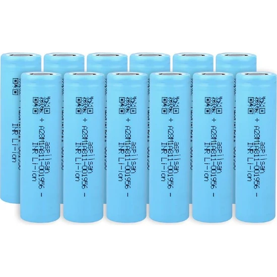 Aspilsan INR18650A28 - 3.7V 2800 Mah Li-Ion Şarjlı Pil - 25A 12 Li Paket