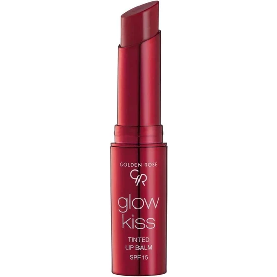 Golden Rose Glow Kiss Tinted Lip Balm - 02 Strawberry - Renkli Dudak Nemlendirici