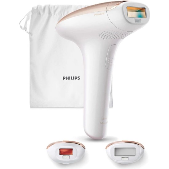 Philips 5 Kademeli 2 Başlıklı (Vücut, Yüz) Ipl Lazer Epilasyon Cihazı, Luciole Lambader