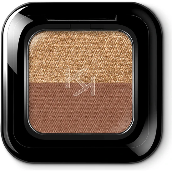 KikoMilano Göz Farı - New Bright Duo Eyeshadow 04 Universal Beige - Warm Gold